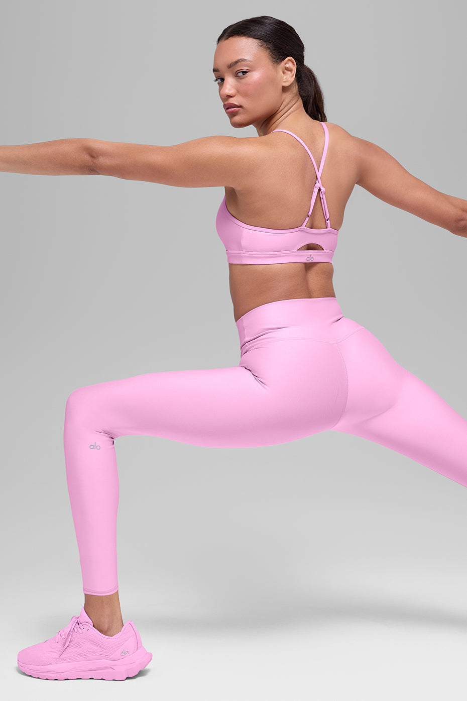 High-Waist Airlift Legging - Candy Heart Pink image 3