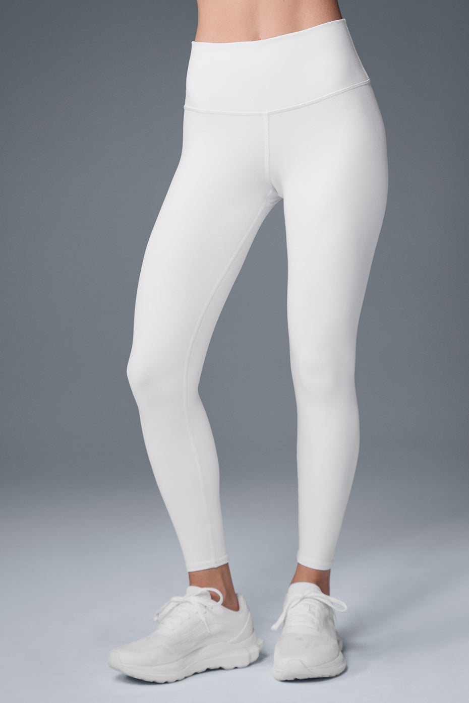 7/8 High-Waist Airbrush Legging - White image 2