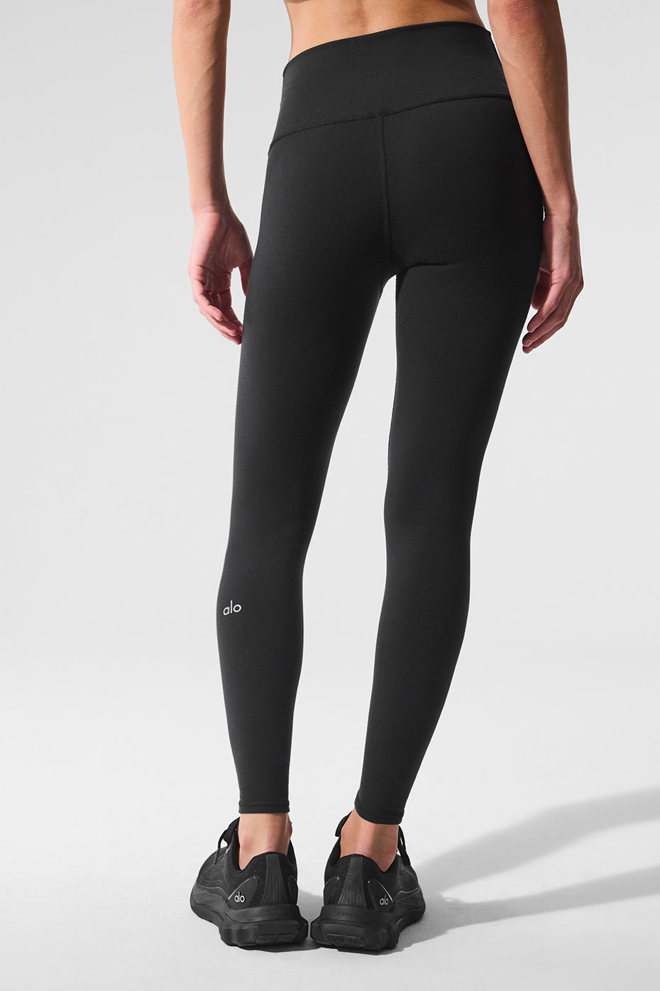 7/8 High-Waist Airbrush Legging - Black image 4