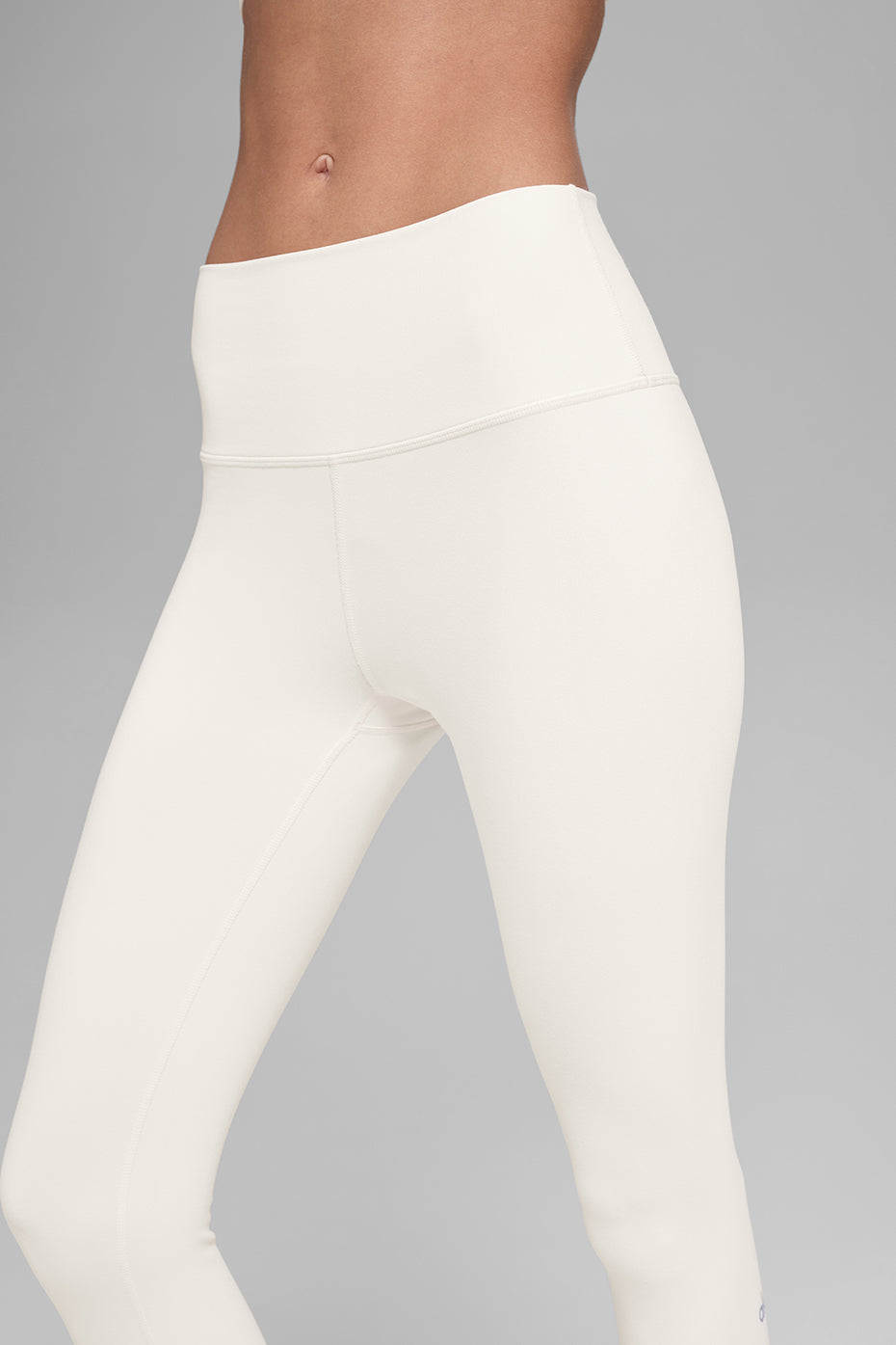 7/8 High-Waist Airbrush Legging - Ivory image 3