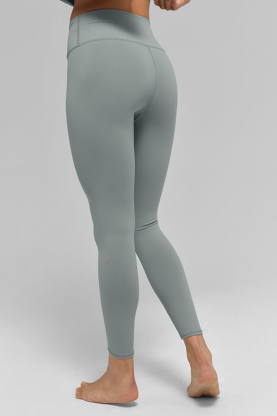 7/8 High-Waist Airbrush Legging - Lunar Grey image 3