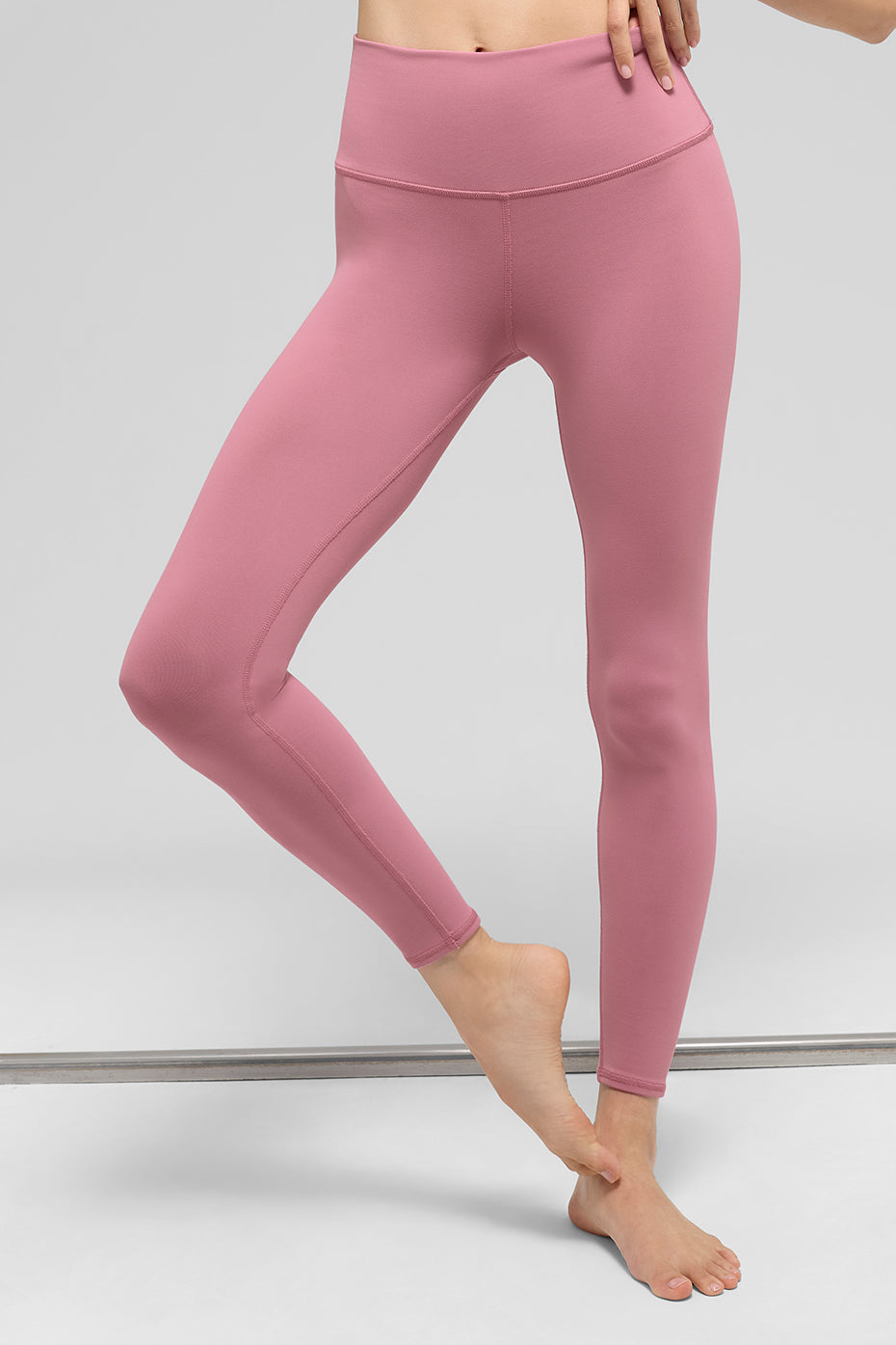 7/8 High-Waist Airbrush Legging - Pink Wild Rose image 2