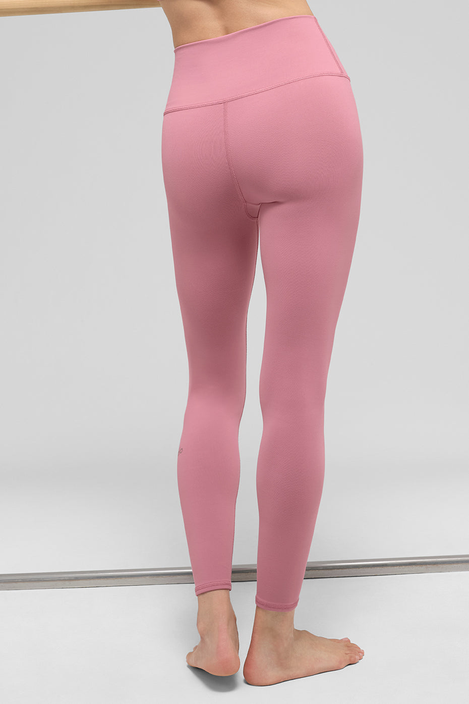 7/8 High-Waist Airbrush Legging - Pink Wild Rose image 3
