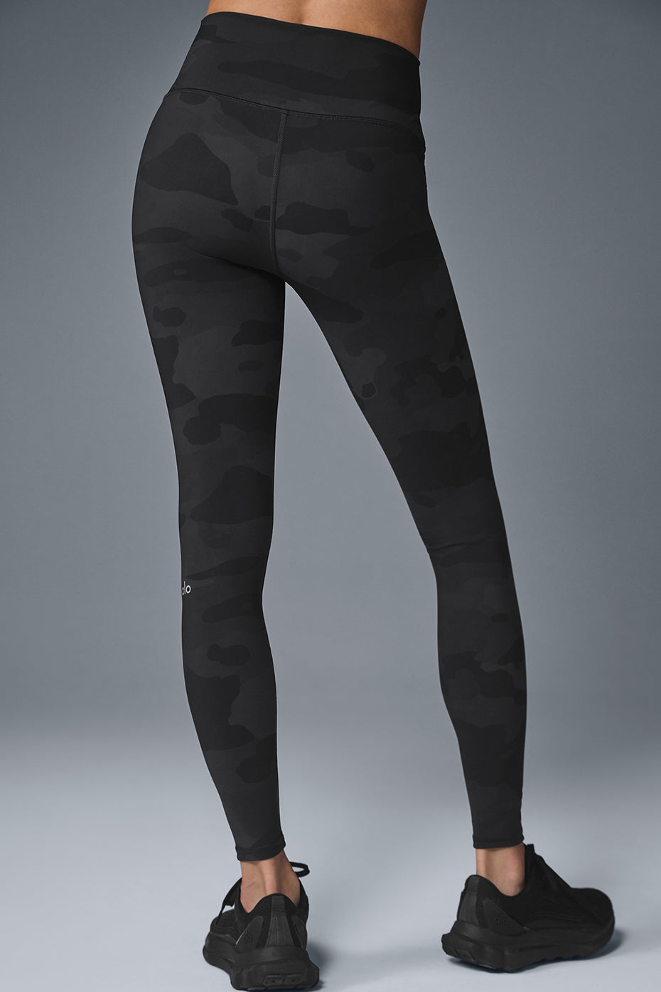High-Waist Camo Vapor Legging - Black Camouflage image 4