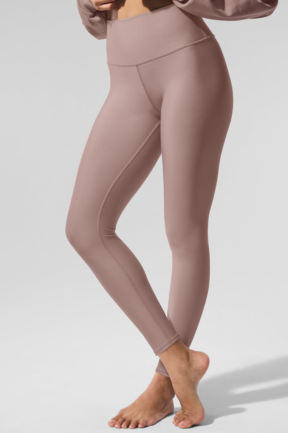 7/8 High-Waist Airlift Legging - Taupe image 2