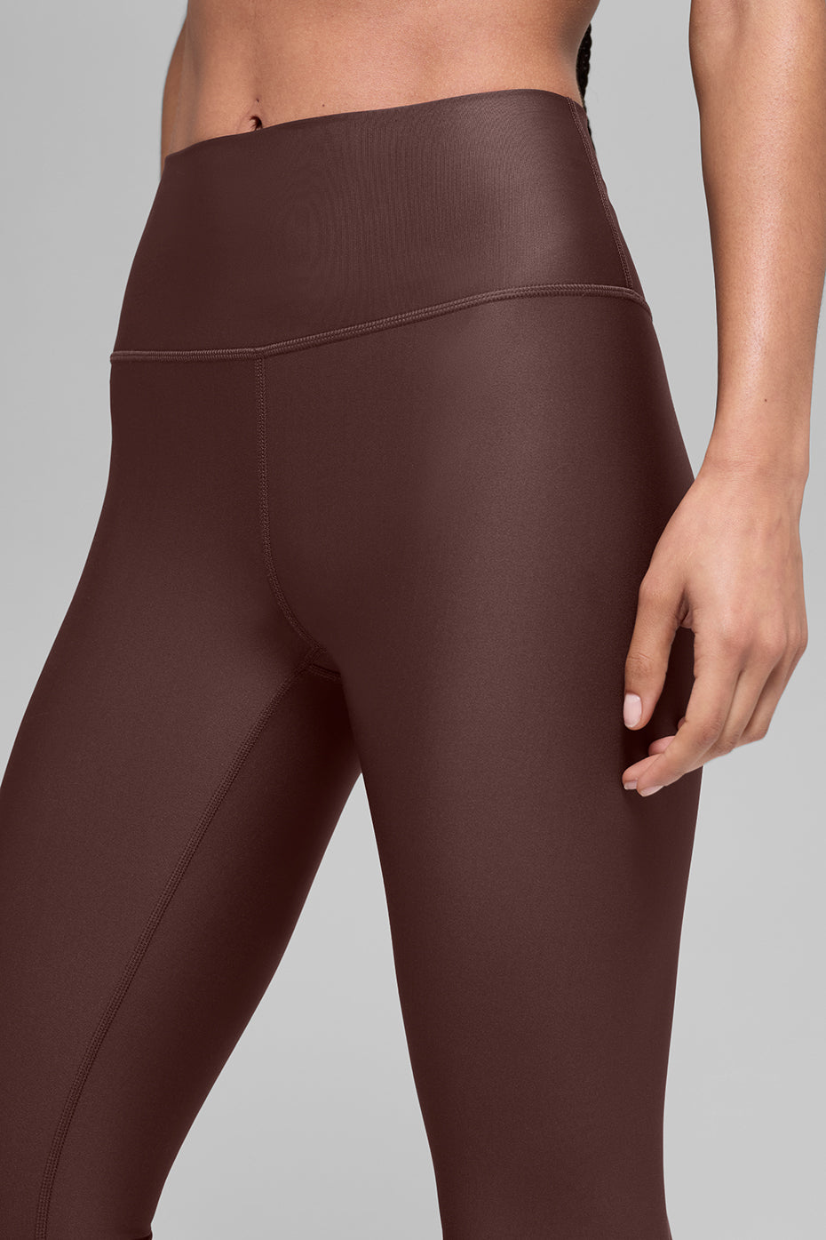 7/8 High-Waist Airlift Legging - Brownstone image 2
