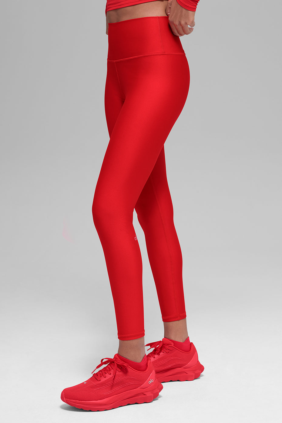 7/8 High-Waist Airlift Legging - Bright Red image 1