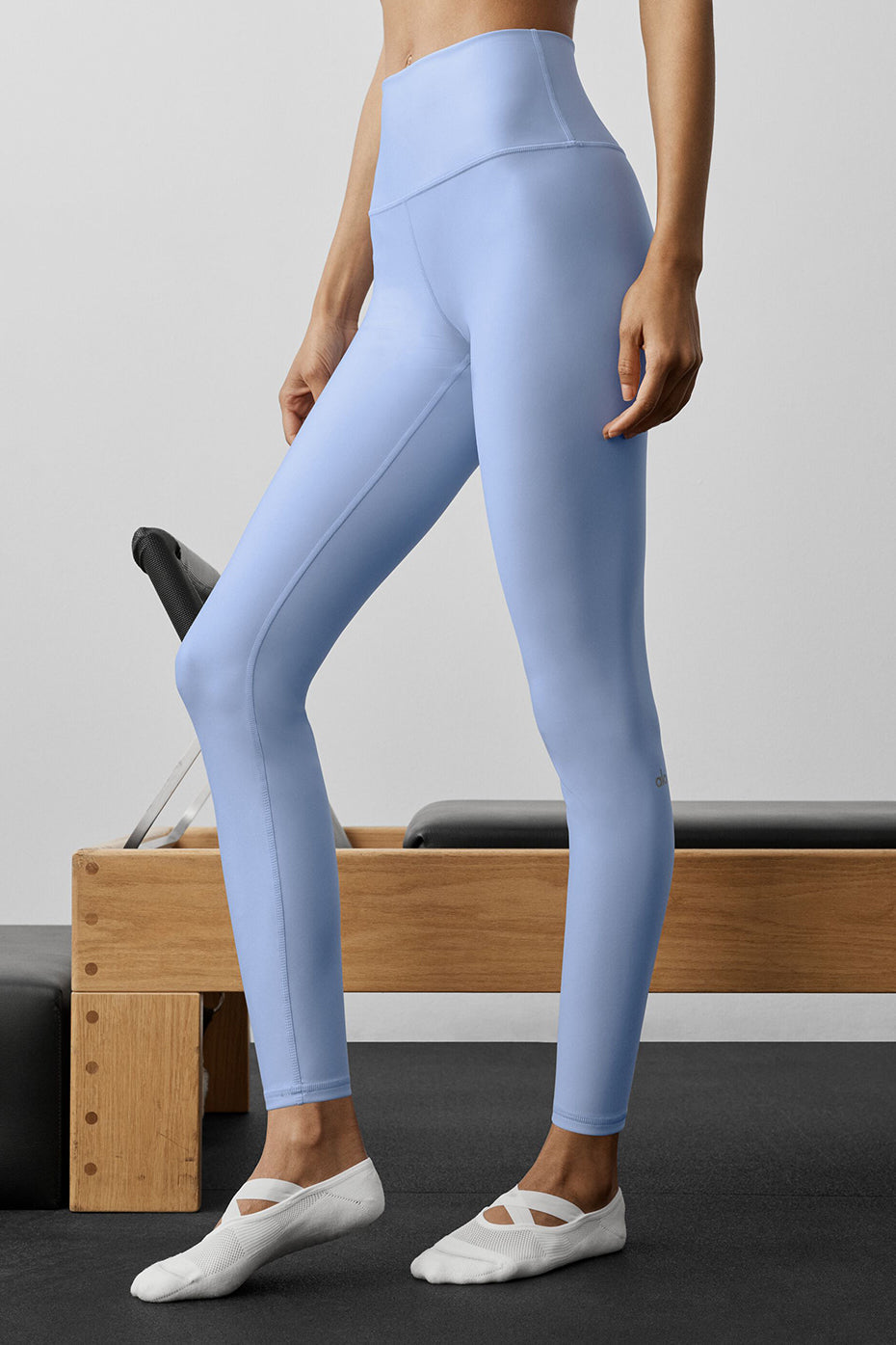 7/8 High-Waist Airlift Legging - Light Provence Blue image 3