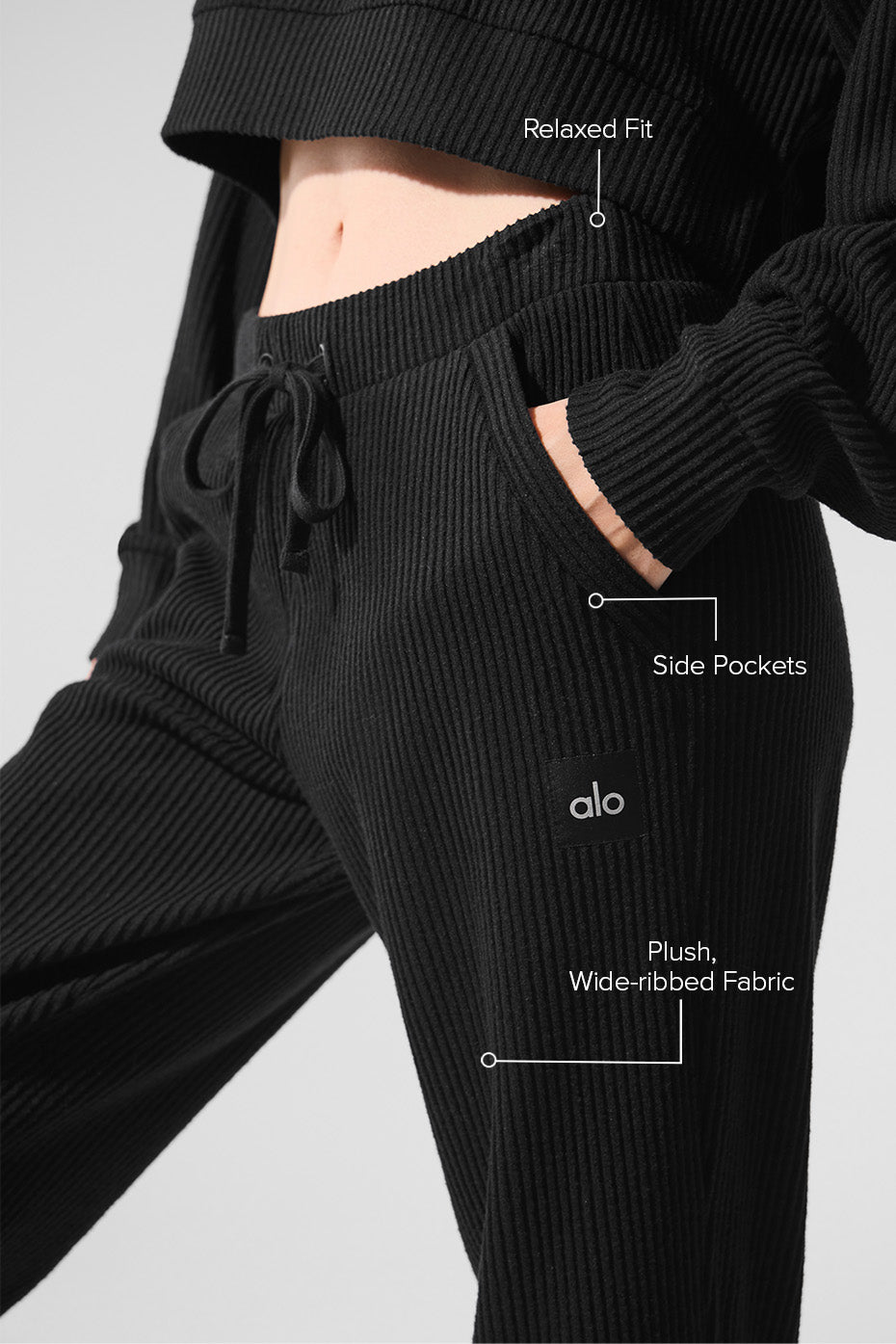 Muse Sweatpant - Black image 2