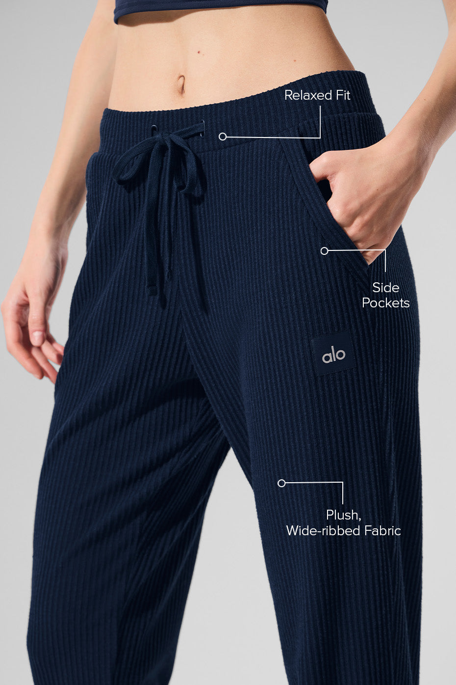 Muse Sweatpant - Navy image 2