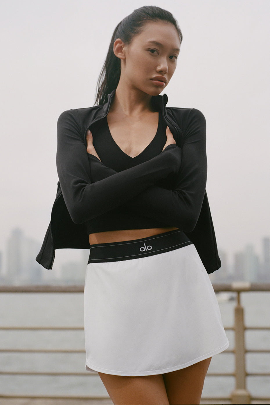 Match Point Tennis Skirt - White image 1
