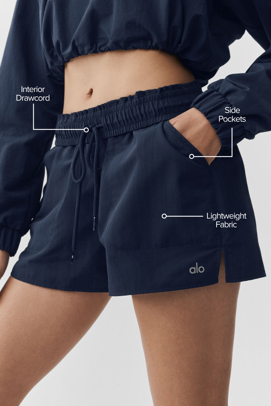 Alumni Short - Navy image 2