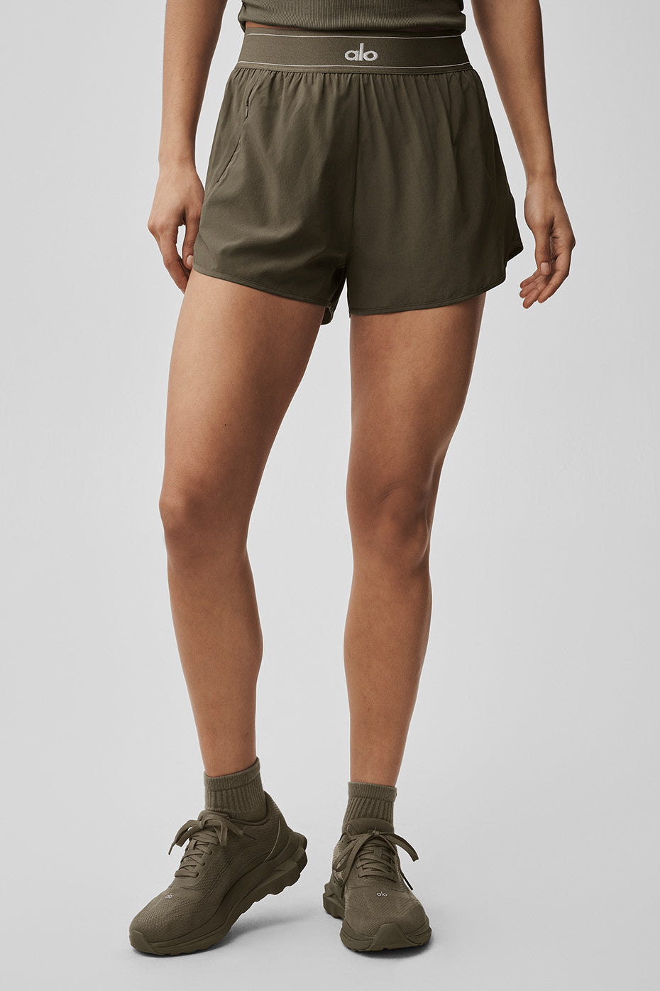 Match Point Short - Olive Tree image 4