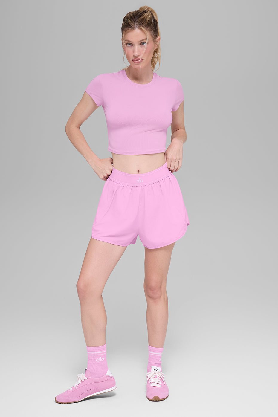 Match Point Short - Candy Heart Pink image 5