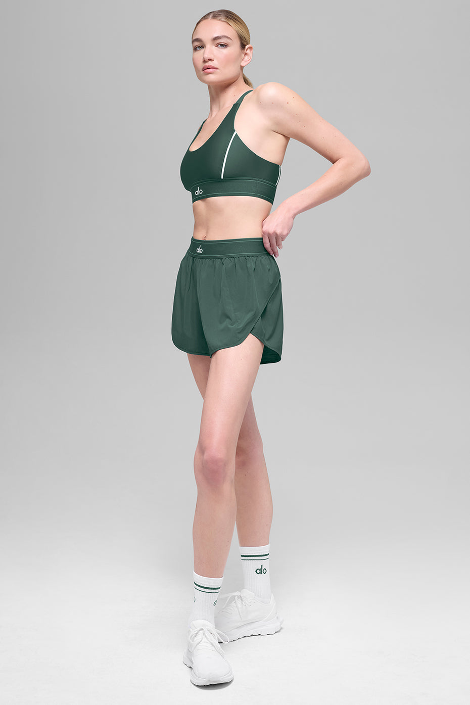 Match Point Short - Clover Green image 5