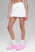 Airbrush High-Waist Good Form Tennis Skirt - White image 1
