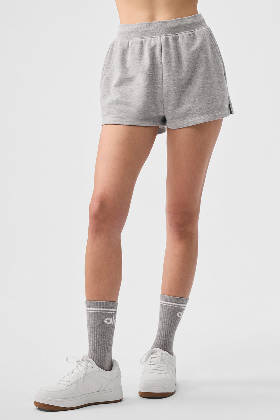 Low Key Sweat Short - Athletic Heather Grey image 1