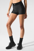 Airlift High-Waist Line Up Short - Black image 1