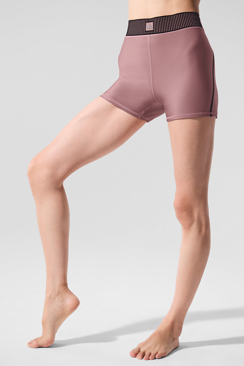 Airlift High-Waist Line Up Short - Smoky Quartz image 1