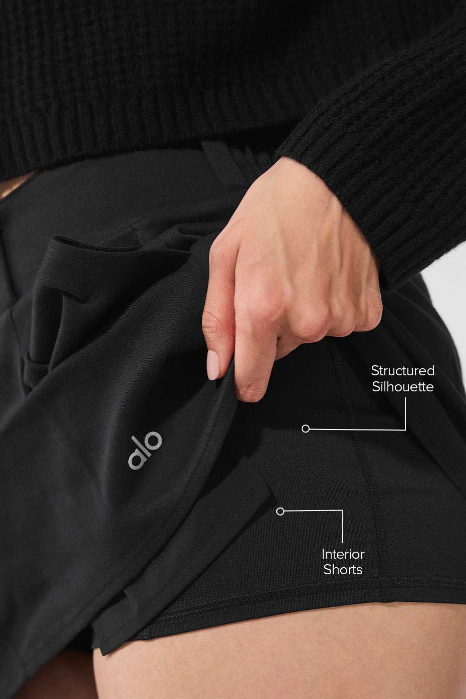 Good Days Mini Skirt - Black image 2