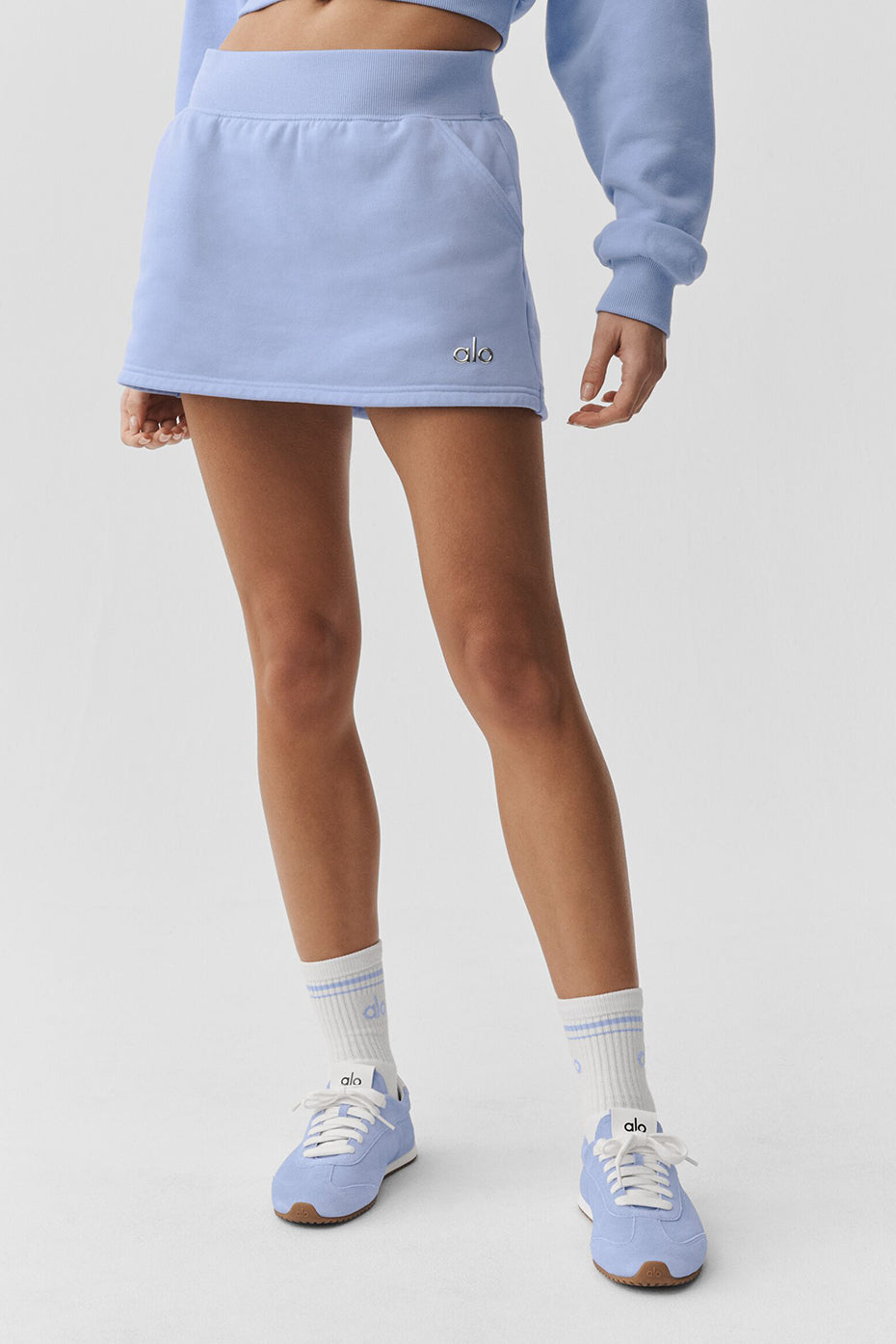 Accolade Skirt - Light Provence Blue image 3