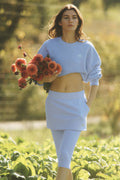 Accolade Skirt - Light Provence Blue image 1