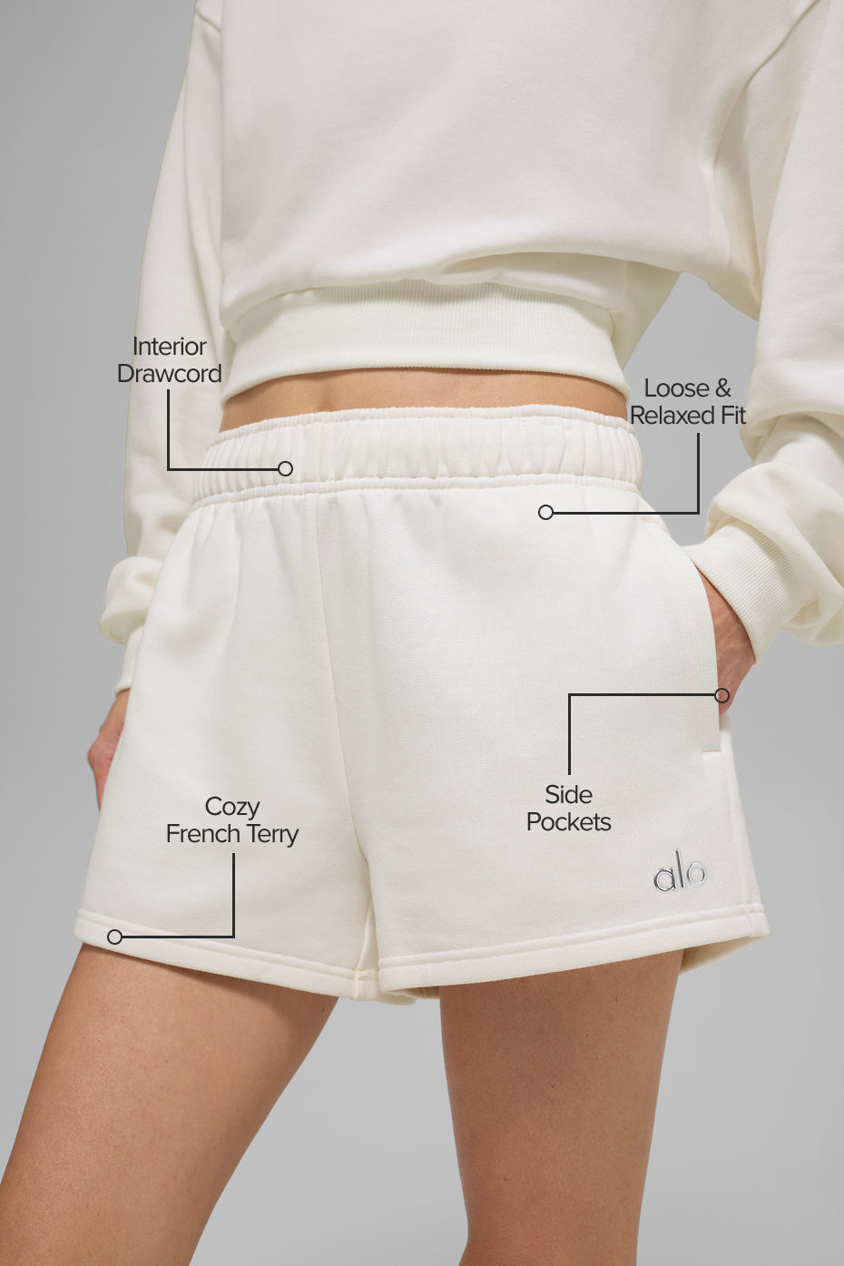 Accolade Short - Ivory image 2
