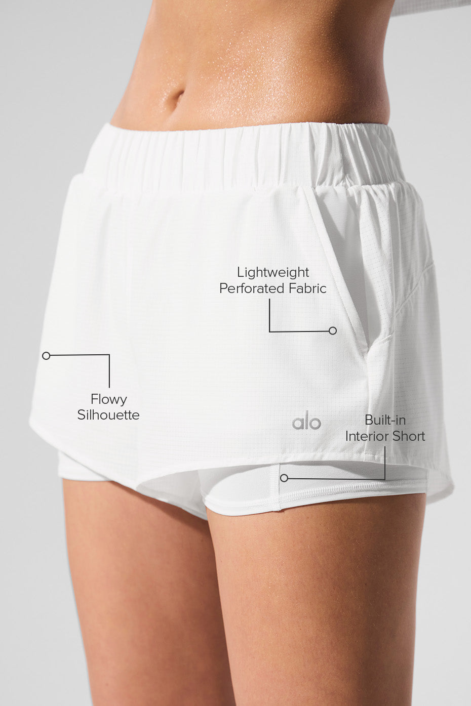 Sport Star Short - White image 2