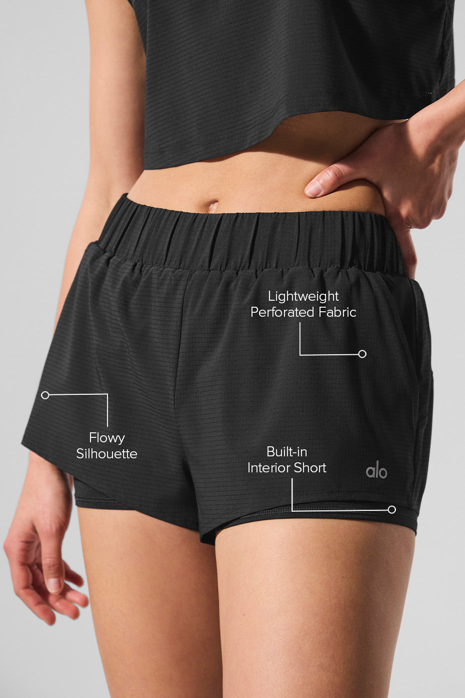 Sport Star Short - Black image 2