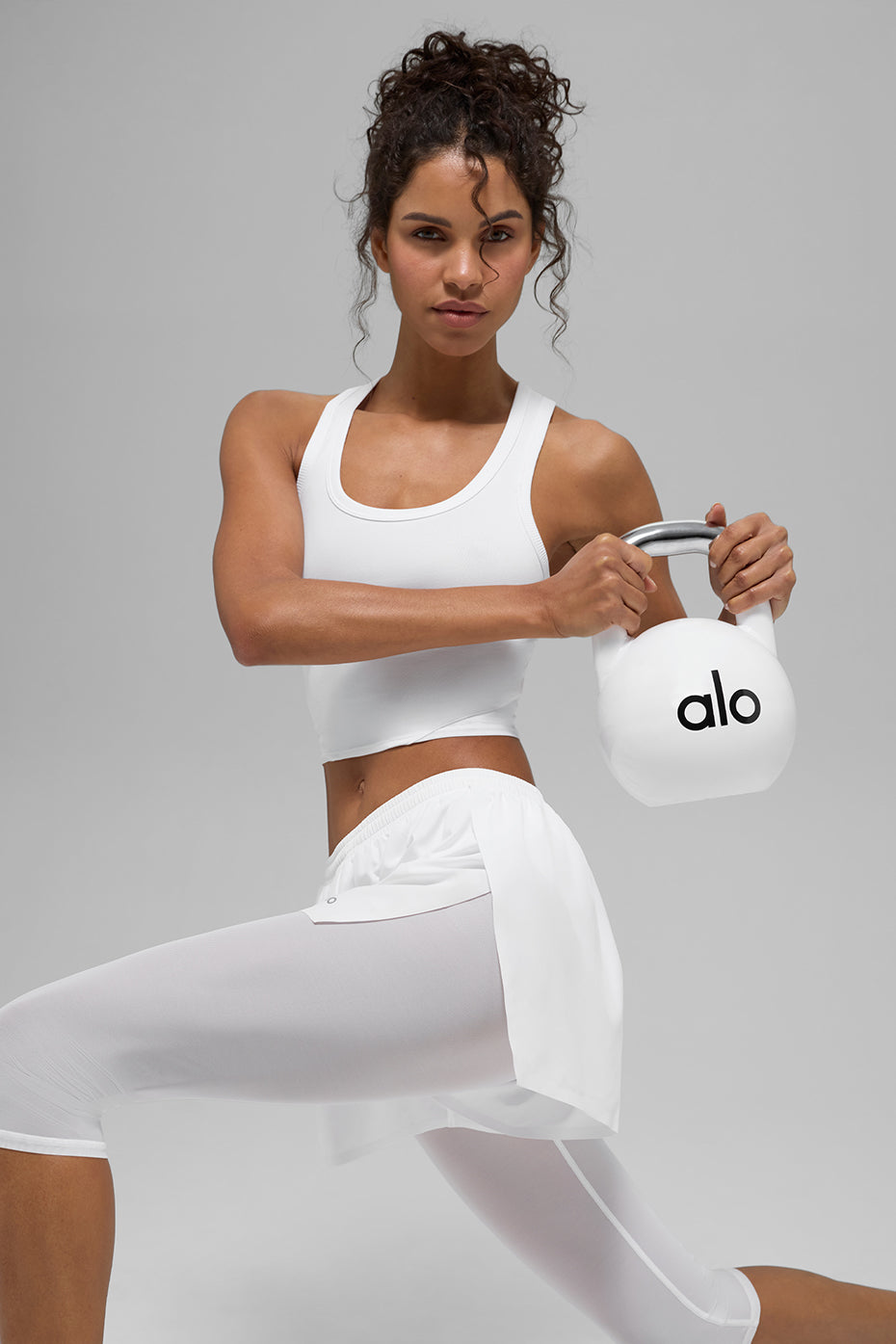 Mesh Front Runner 2 In 1 Short - White image 4