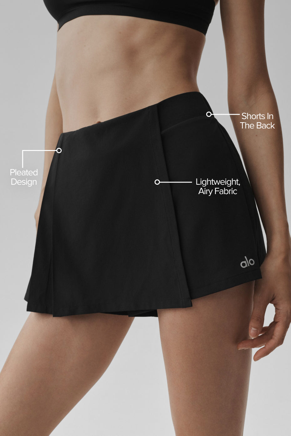 Unmatched Skort - Black image 2