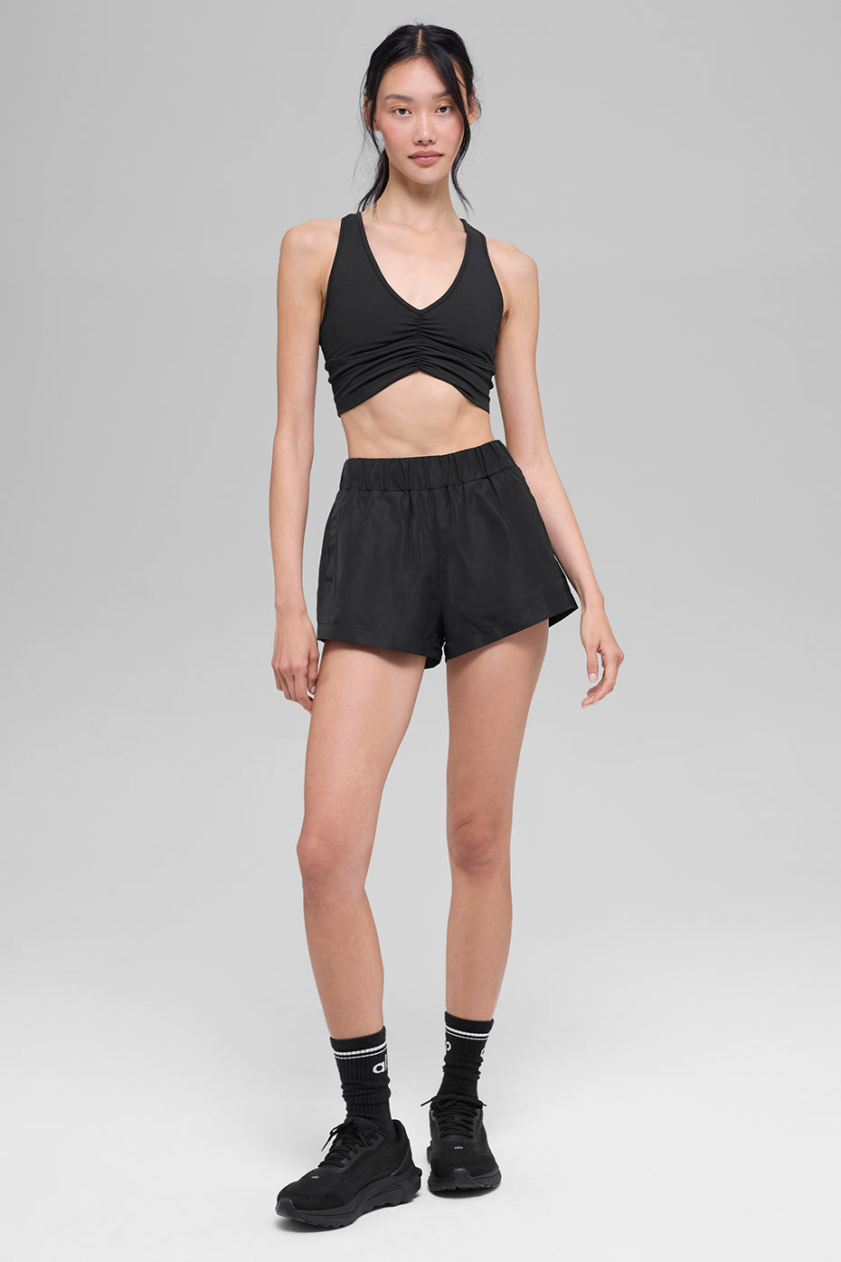 High-Waist Socialite Short - Black image 5