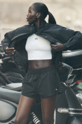 High-Waist Socialite Short - Black image 1