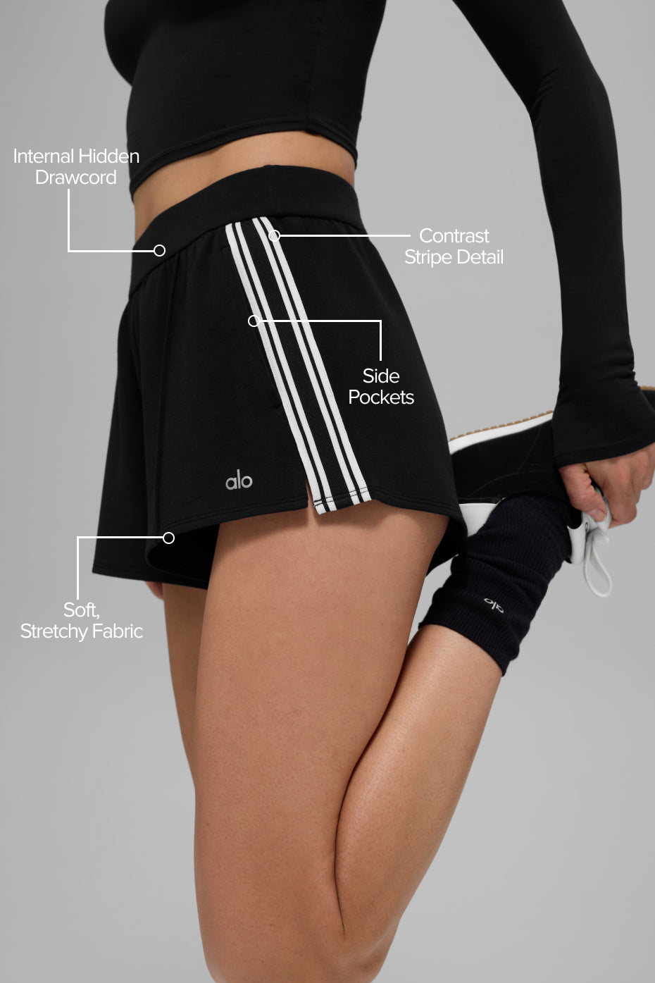 Track Star Short - Black image 2