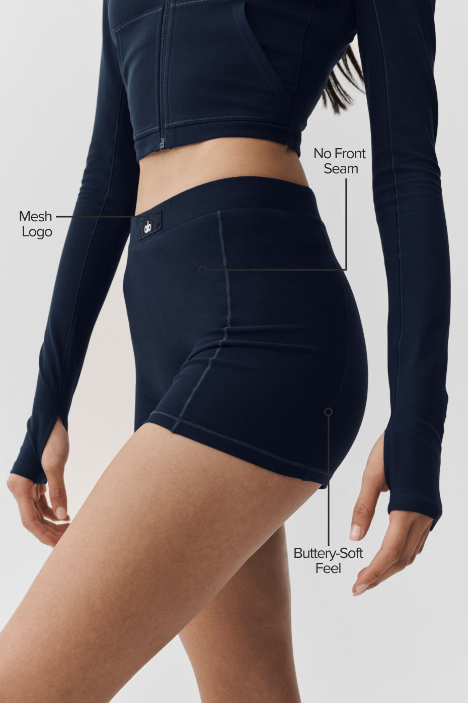 Alosoft Sincere Micro Short - Navy image 2