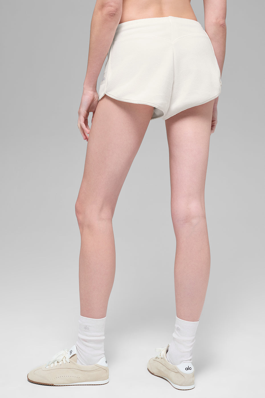 Polar Fleece Retreat Short - Ivory image 3