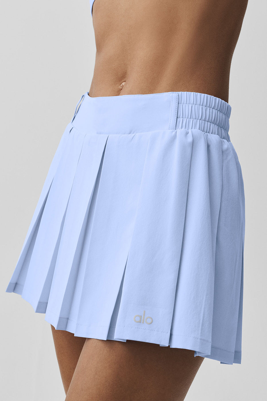 Rally Tennis Skirt - Light Provence Blue image 3