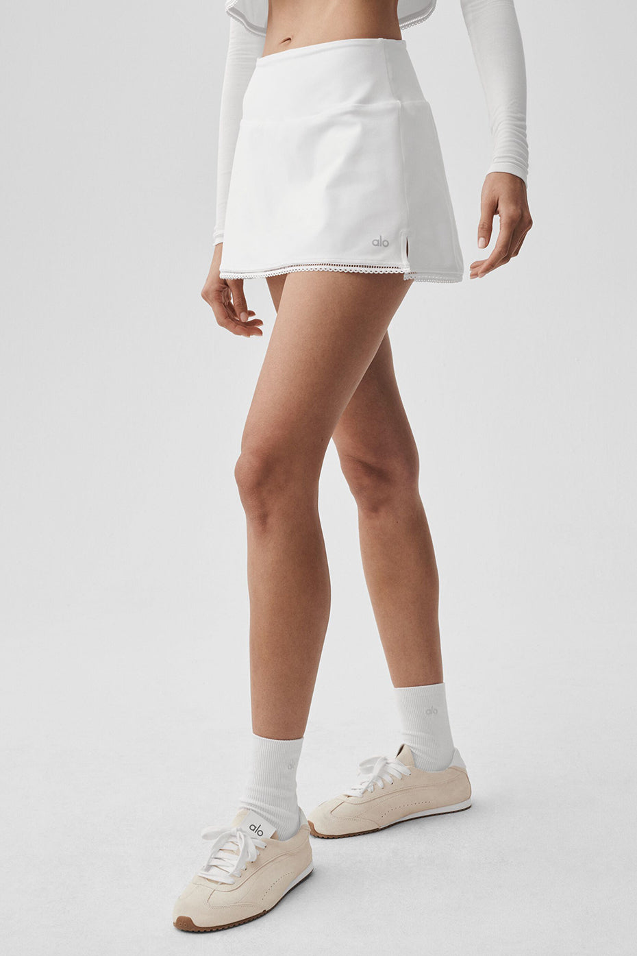Alosoft Affection Tennis Skirt - White image 3