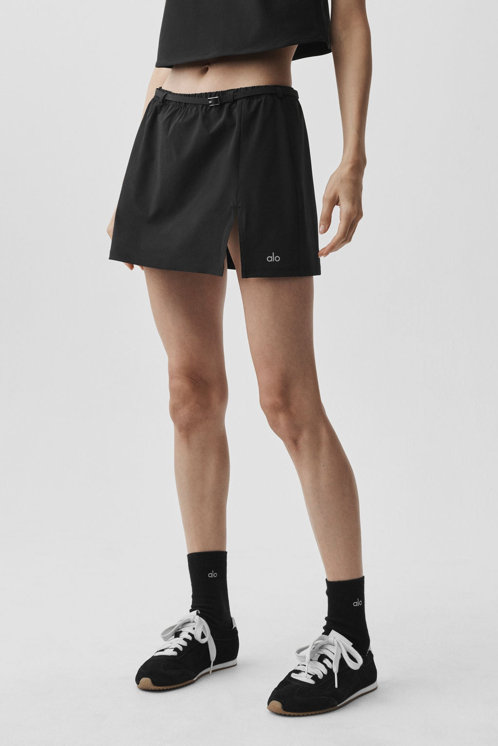 Connection Mini Skirt - Black image 3