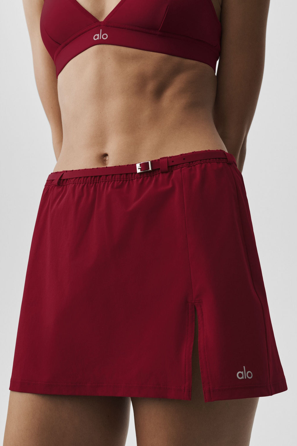 Connection Mini Skirt - Summer Romance Red image 2