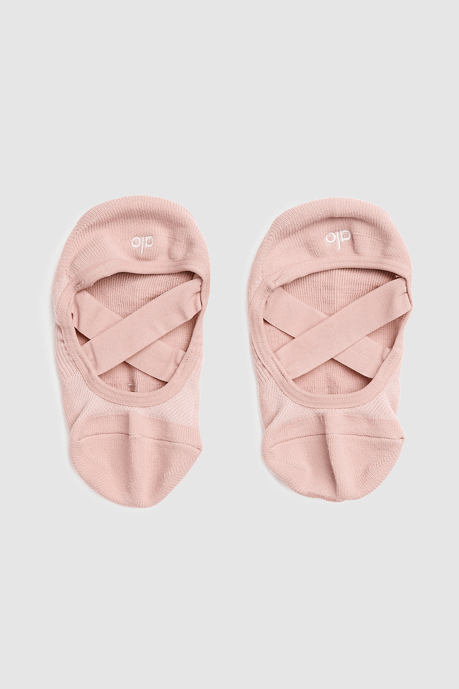 Women's Pivot Barre Sock - Pale Mauve image 3