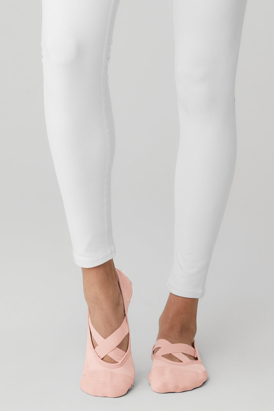 Women's Pivot Barre Sock - Pale Mauve image 1