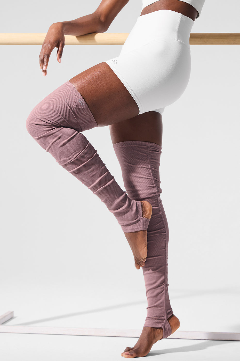 Goddess Leg Warmers - Smoky Quartz Heather image 1