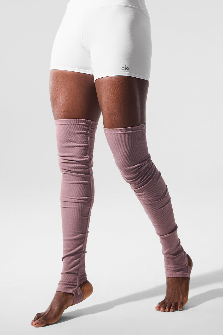 Goddess Leg Warmers - Smoky Quartz Heather image 3