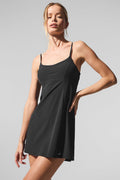 Breezy Tennis Dress - Black image 1