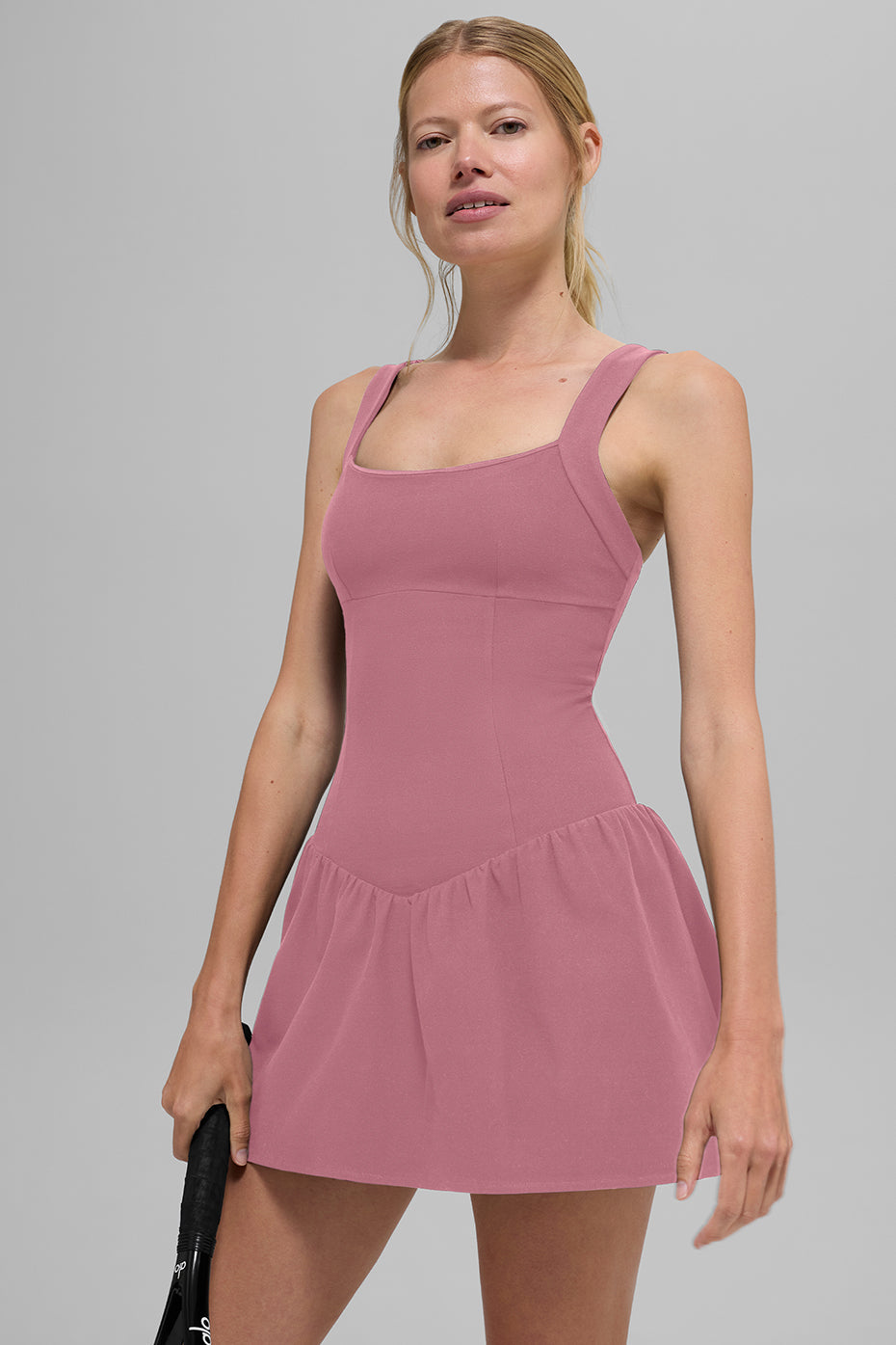 Alosoft Break Point Tennis Dress - Pink Wild Rose image 1