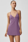 Airbrush Splendor Dress - Plum Kiss image 1