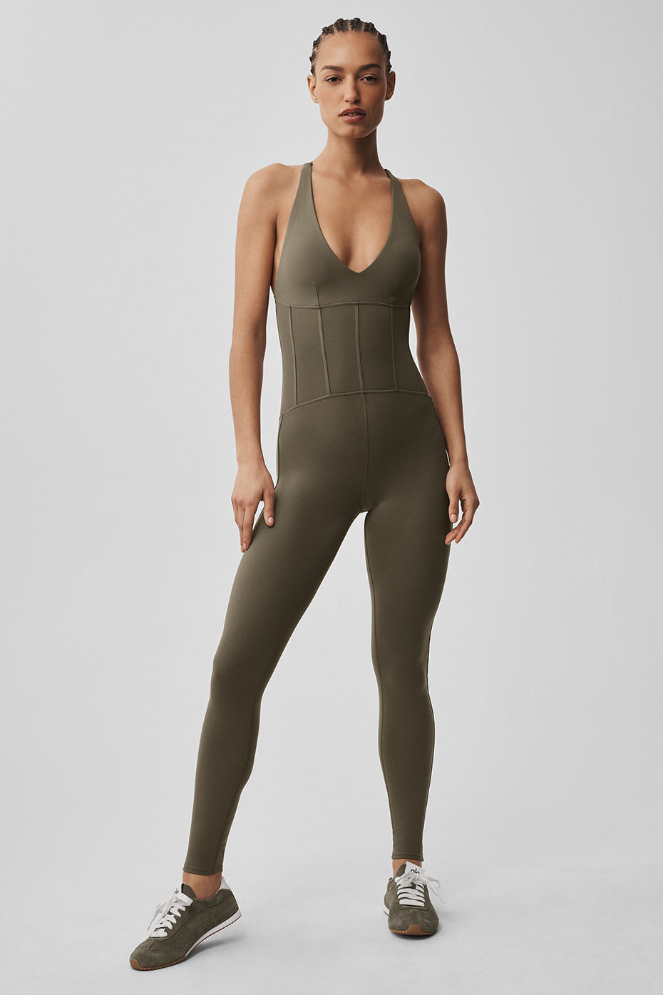 Airbrush Sparks Fly Corset Onesie - Olive Tree image 6