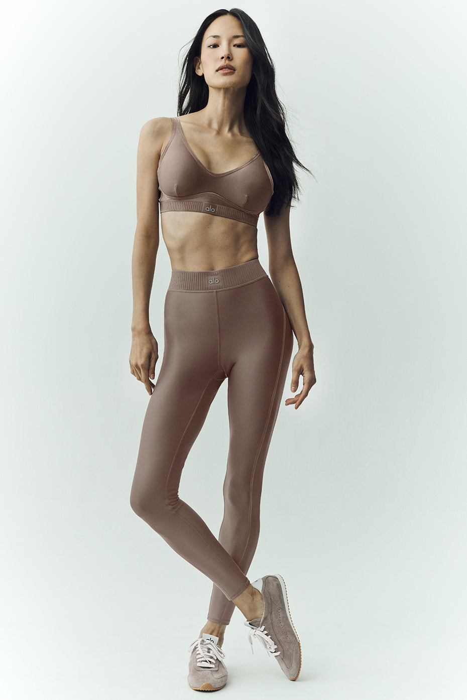 Airlift Line Up Mirage Bra - Alpine Cocoa image 4