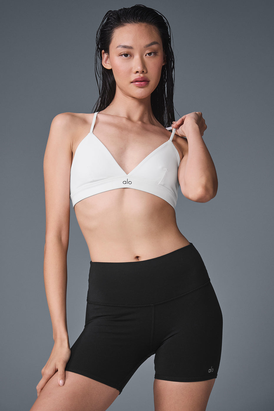 Splendor Bra - White/Black image 3